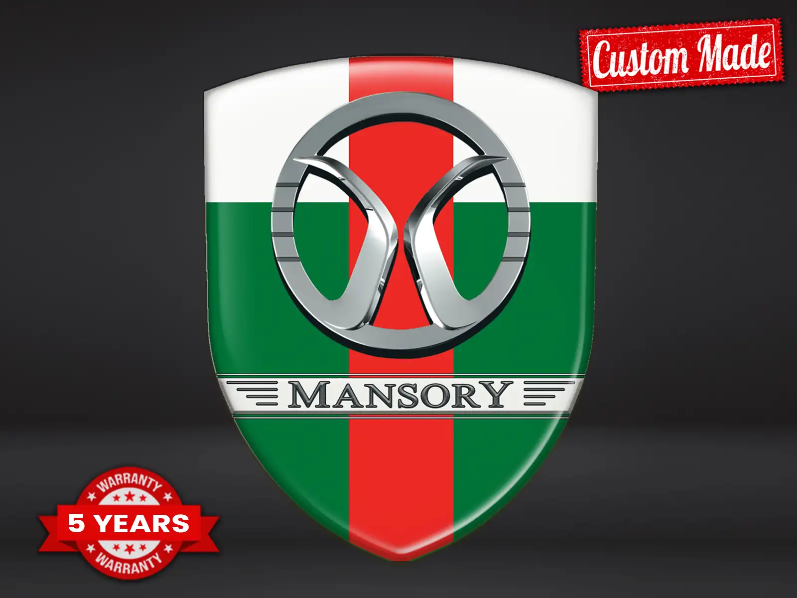 Mansory Logo Auto Max Résistant Stylé Pro Performance